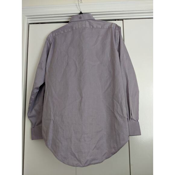 American Living Long Sleeve Button Down Shirt Men's 15 32/33 Purple 100% Cotton - Picture 3 of 6